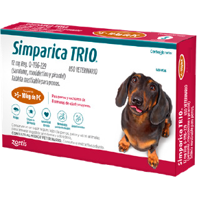 Simparica TRIO 12 mg 5.1 - 10 kg 1 tableta